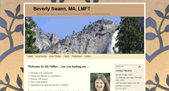 Desktop Screenshot of beverlyswann.com